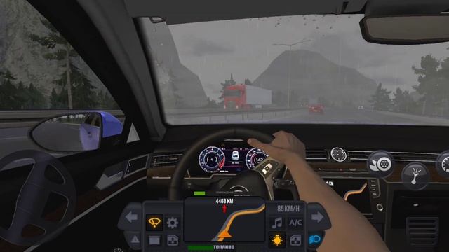 Играю в Track Simulator Ultimate на машине Volkswagen Passat смотреть онлайн