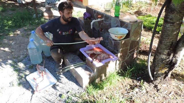 Шашлык по Грузински из баранины. смотреть онлайн