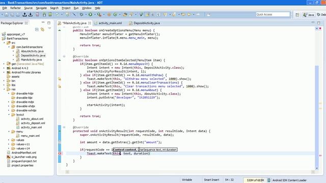Android: Bank Transactions смотреть онлайн