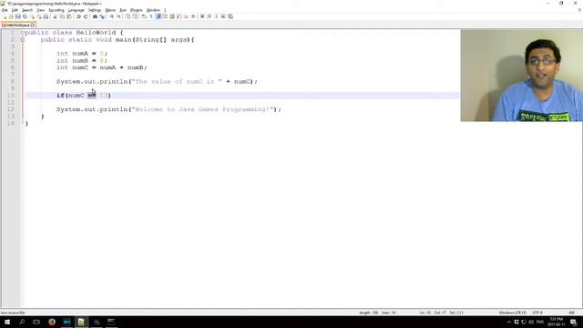 Java Games Programming Tut01 - Hello World, Variables, & If Statements. смотреть онлайн
