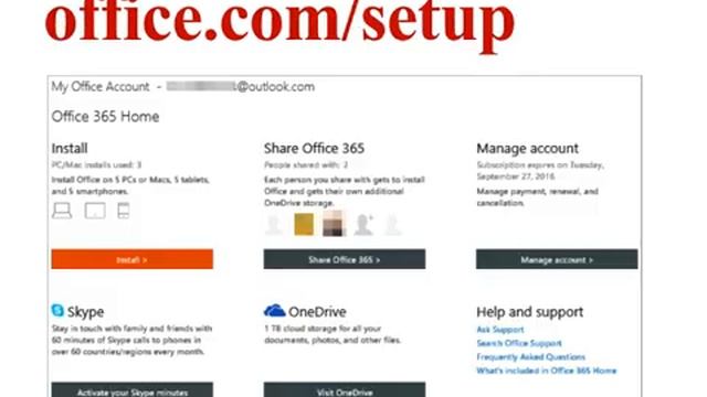 office.com/myaccount ::(I.888.2676495): office.com/setup How To Setup смотреть онлайн