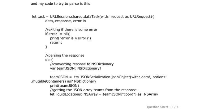 iOS : parsing json into an array in swift 3 смотреть онлайн