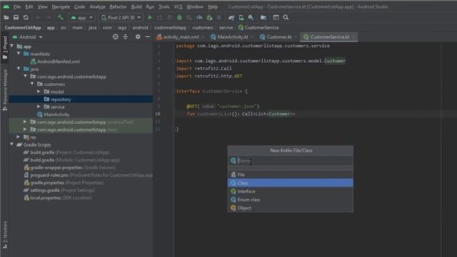 Android Basics 020 - Networking using Retrofit, Gson and MVVM смотреть онлайн