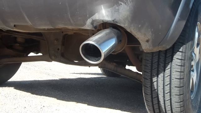 Ford Escape 2003 - Stock Exhaust With Pilot Motorsports Exhaust Tip
