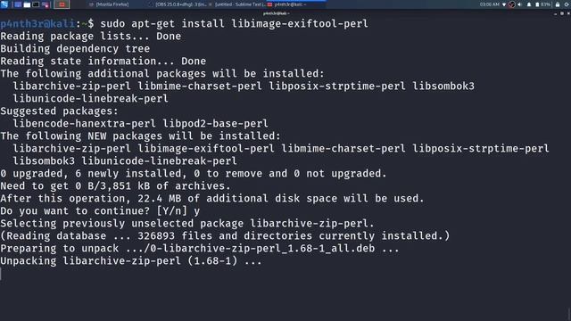 Installation of Exiftool tool in linux смотреть онлайн