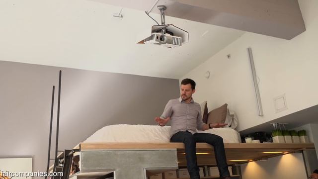 Rubik cube flat flips office, storage, dining & bedroom in SF смотреть онлайн