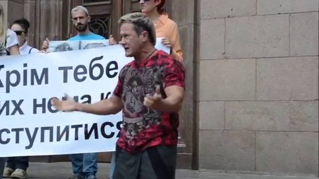 Анна Куркурина выступила в защиту бездомных животных в Николаеве смотреть онлайн