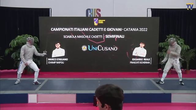 Italian Championships 2022 CMS - L4 - Marco Stigliano v Edoardo Reale смотреть онлайн