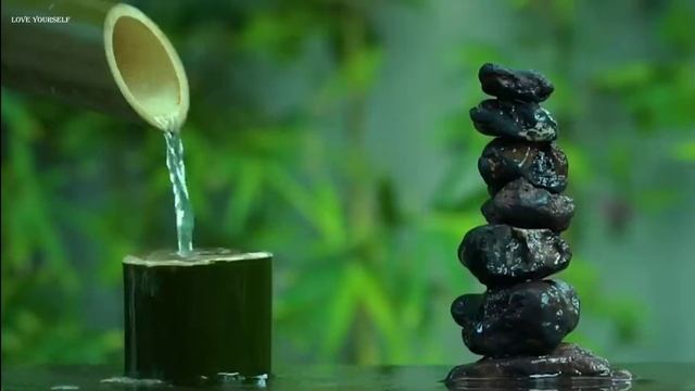 Звук воды для сна, звук леса и приятной мелодии помогут вам если вы хотите расслабиться #4 смотреть онлайн