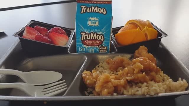 Школьный обед в одной из школ Америки. Чем питаются школьники в американских школах смотреть онлайн