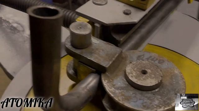 Продажа трубогиба дорнового ИВ3428. Станок для гибки труб. смотреть онлайн