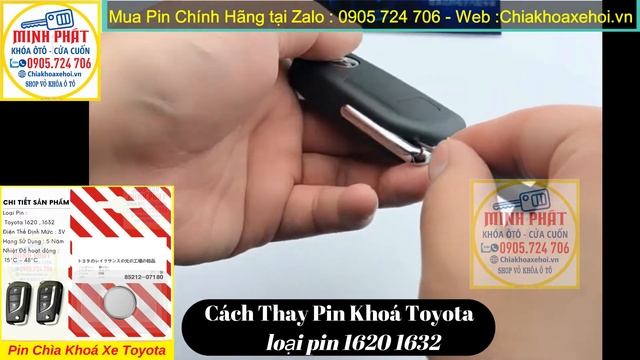 Thay Pin Chìa Khoá Ô Tô Tại Đà Nẵng Toyota Innova, Fortuner