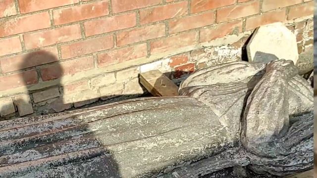 Скульптура из бетона своими руками, отливка!!! Скорбящая мать! смотреть онлайн