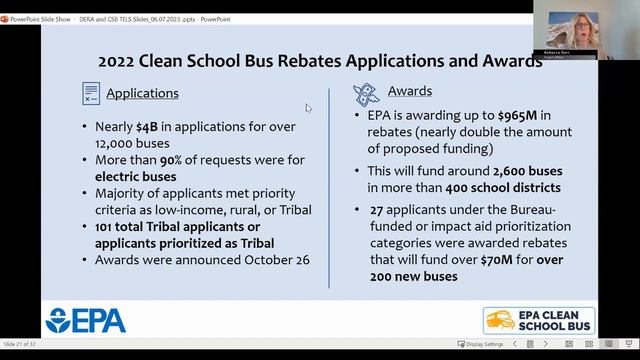 TELS 2023 EPA Diesel Emissions Reduction Act DERA Tribal Program смотреть онлайн