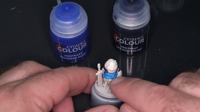Testing CONTRAST Paints by Citadel - Talassar & Leviadon Blues смотреть онлайн