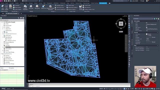 01 What Is a TIN Surface in Civil 3D 2023 to 2024 смотреть онлайн