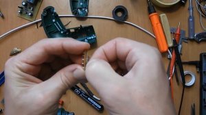 Ремонт шуруповерта Bosch IXO при помощи золотой рыбки.