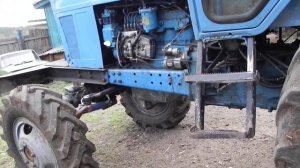 МТЗ-82 переделка рулевого на дозатор завершение установки.