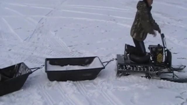 Мини-снегоход Рыбак-2МР смотреть онлайн