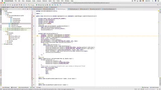 Cursor Loader 4 - SQLite y ContentProviders Parte 12 смотреть онлайн