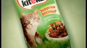 Реклама Kitekat Шашлычок с зеленью Энергия весны! 2007 (RU)