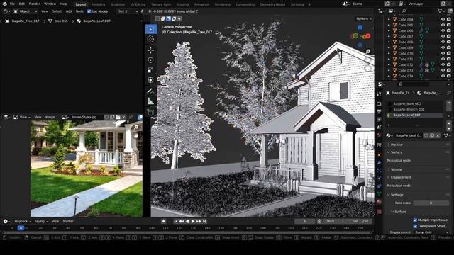 Create house in blender Time Lapse part 2 смотреть онлайн