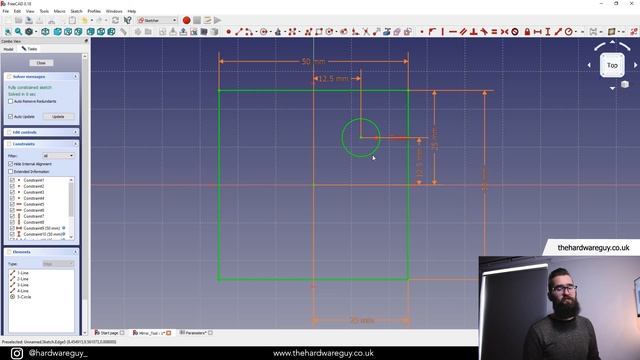 FreeCAD for Beginners pt.5 - The Mirror Tool смотреть онлайн