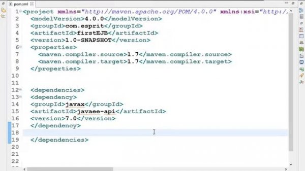 Java EE - Bassem Hmidi - seance 4 : maven ejb project