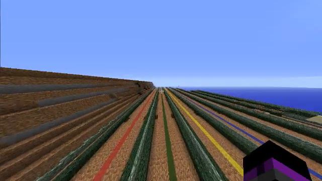 Весёлые гонки с лаки блоками вместе с TheAdventMen смотреть онлайн