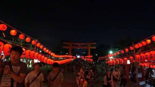 Fushimi Inari Shrine in Kyoto - Fantastic Fushimi Inari night view смотреть онлайн