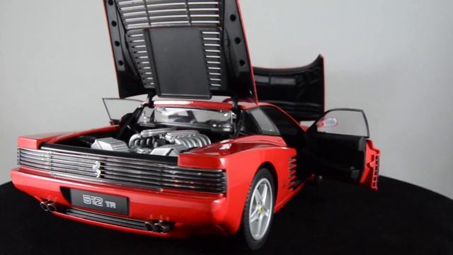 Review Ferrari 512 TR 1:18 Kyosho смотреть онлайн