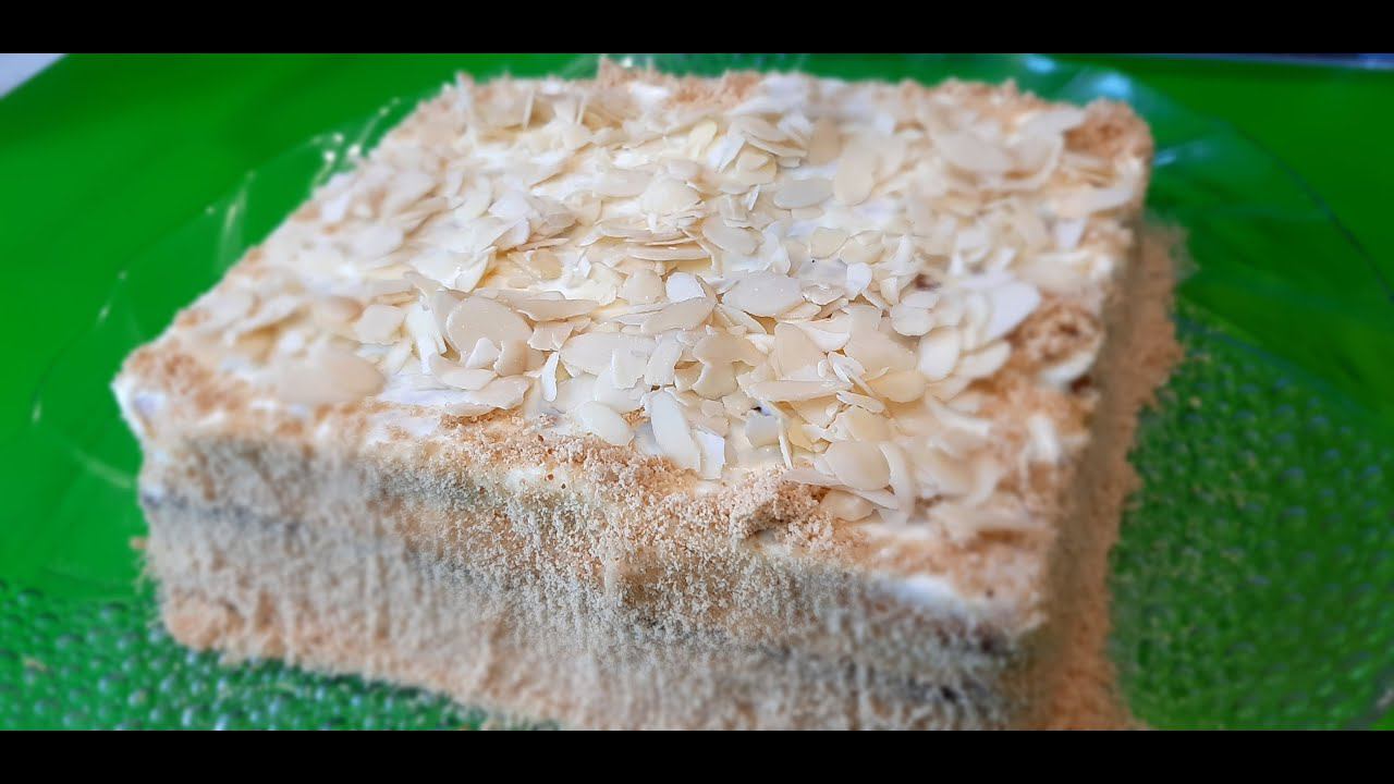 Десерт из печенья без выпечки. Супер нежный и просто тает во рту. смотреть онлайн