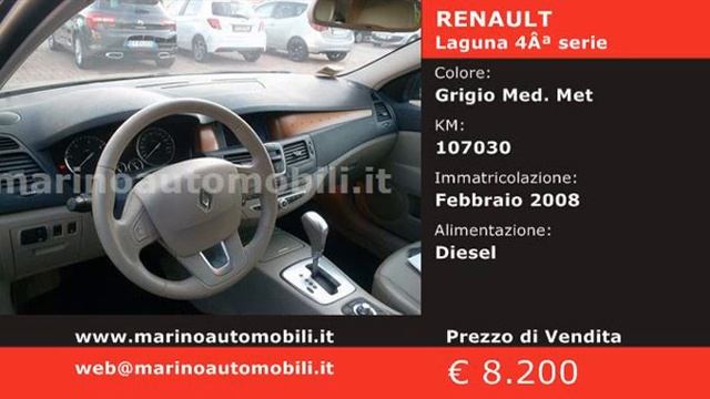 RENAULT Laguna 2.0 dCi 150CV Proactive Initiale € 8.000 смотреть онлайн