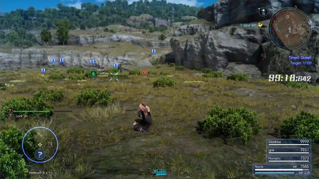 Final Fantasy XV (PS4) -- Timed Quest Preparations and Execution (Cactuar Rush Contest 06/11/17) смотреть онлайн