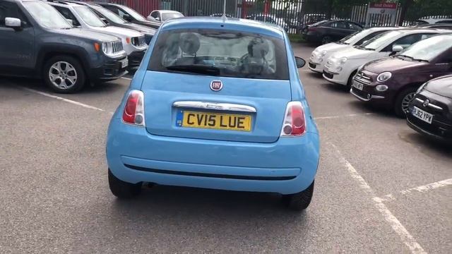 FIAT 500 TWINAIR COLOUR THERAPHY 0.9 BLUE CV15LUE смотреть онлайн