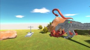 The Evolution of T-Rex to Megalodon Rex - Best Dinosaur Fights in Jurassic Park