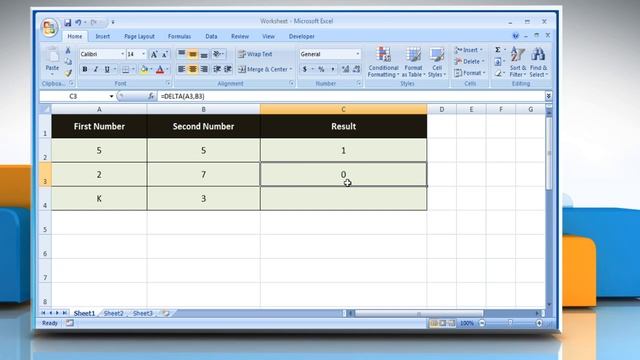 How to use the DELTA function in Excel смотреть онлайн