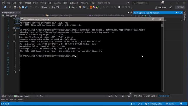 Git Submodules in Visual Studio part 2 - Adding the submodule to my solution смотреть онлайн