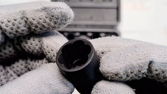 Набор головок для сорванных гаек 3/8