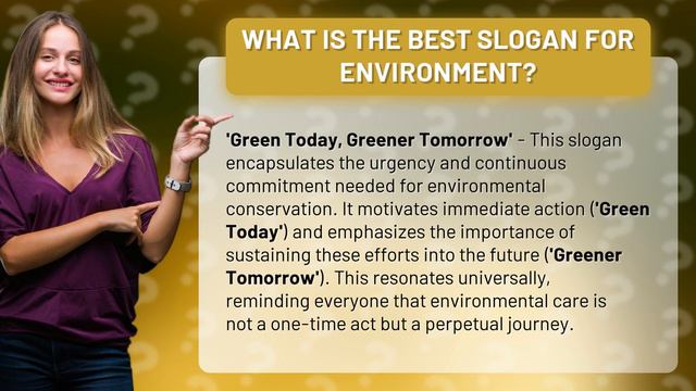 What is the best slogan for environment? смотреть онлайн