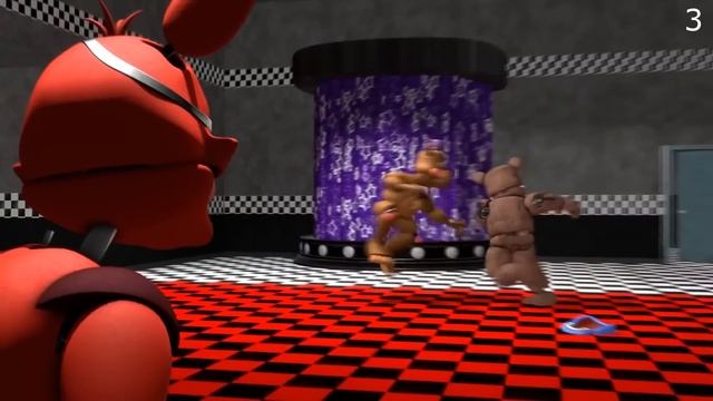 Top 5 vs Five Nights at Freddy's FIGHT Animations смотреть онлайн