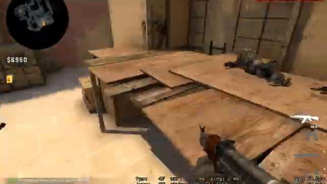 Играю 1 против 10 ботов ! Counter-Strike: Global Offensive смотреть онлайн