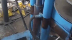 Пресс для гибки лопастей винтовый свай