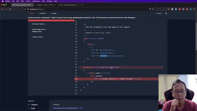 Coding Stream : Laravel Form Validation Ternyata Ada Function Penting Yang Selama Ini Kita Ga Tau : смотреть онлайн