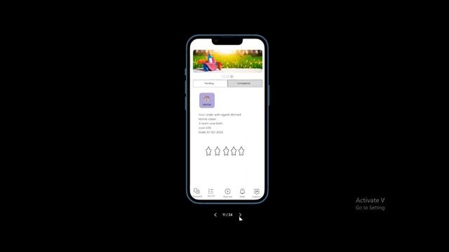 Handyman Service app ui in FIGMA 2023 смотреть онлайн