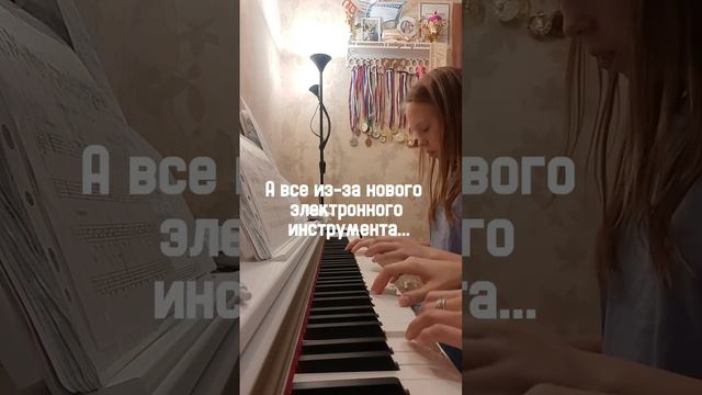 ИСТОРИЯ СОЗДАНИЯ ПОПКОРНА 🍿Ноты ⬇️ #фортепиано #музыка #пианино #урокимузыки #рояль #попкорн смотреть онлайн