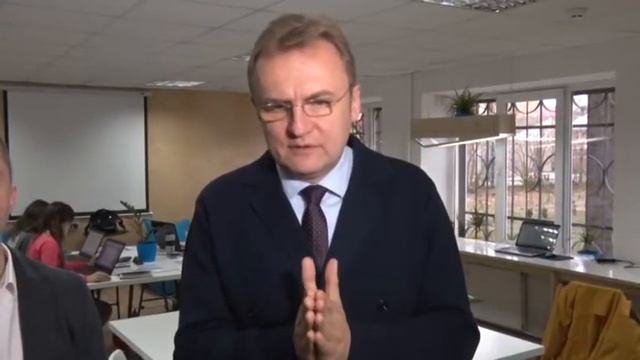 Бизнес инкубатор во Львове при поддержке Садового. смотреть онлайн