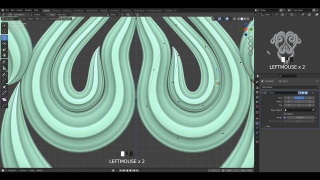 How to use the Curves Tools in Blender 2.93 смотреть онлайн