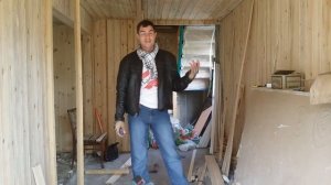 БАНЯ ИЗ МОРСКОГО КОНТЕЙНЕРА