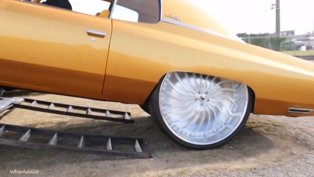 WhipAddict: 72' Chevrolet Impala On Forgiato Magro 32s, Custom Paint And Interior